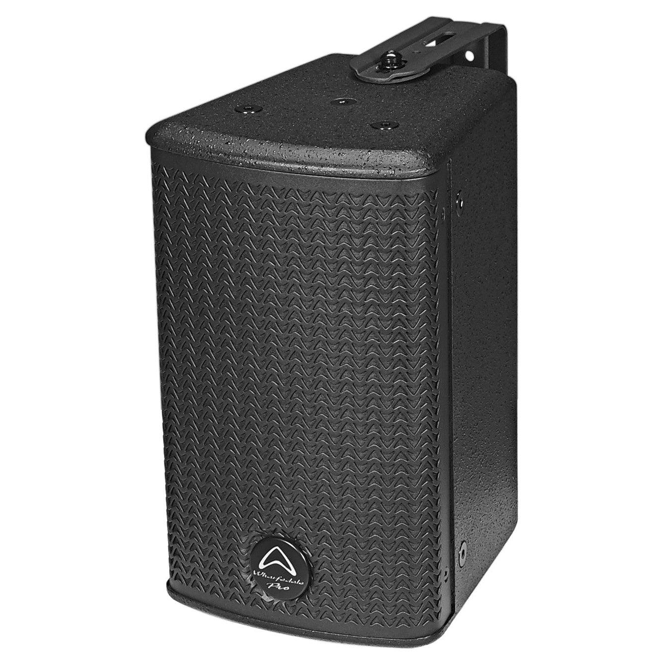 Wharfedale Pro PROGRAMME-X105 Speaker Passive Wall Mount 1x5" 80W RMS 8Ohm Wooden Paint Body (Black) - MusicMajlis