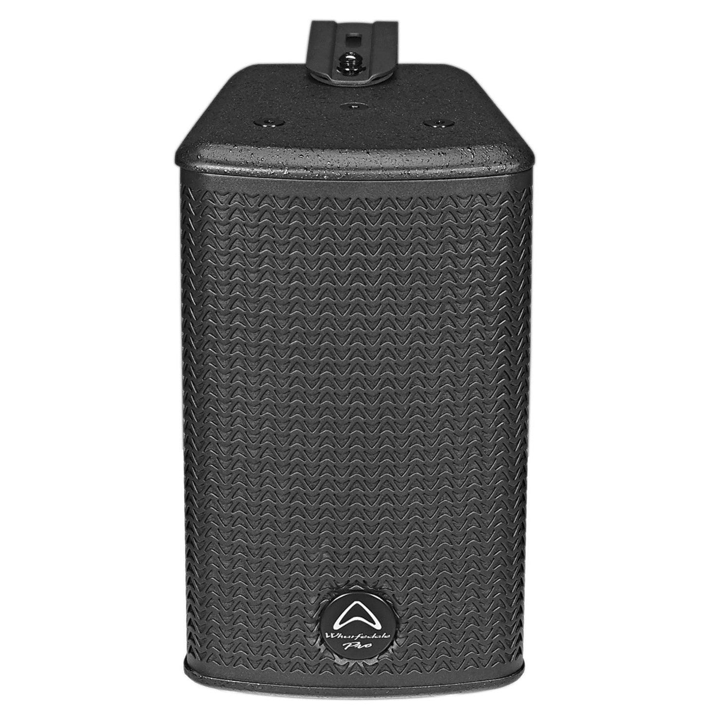 Wharfedale Pro PROGRAMMEX105T Speaker Passive Wall Mount 1x5" 80W RMS Line/Ohm Wooden Paint Body (Black) - MusicMajlis