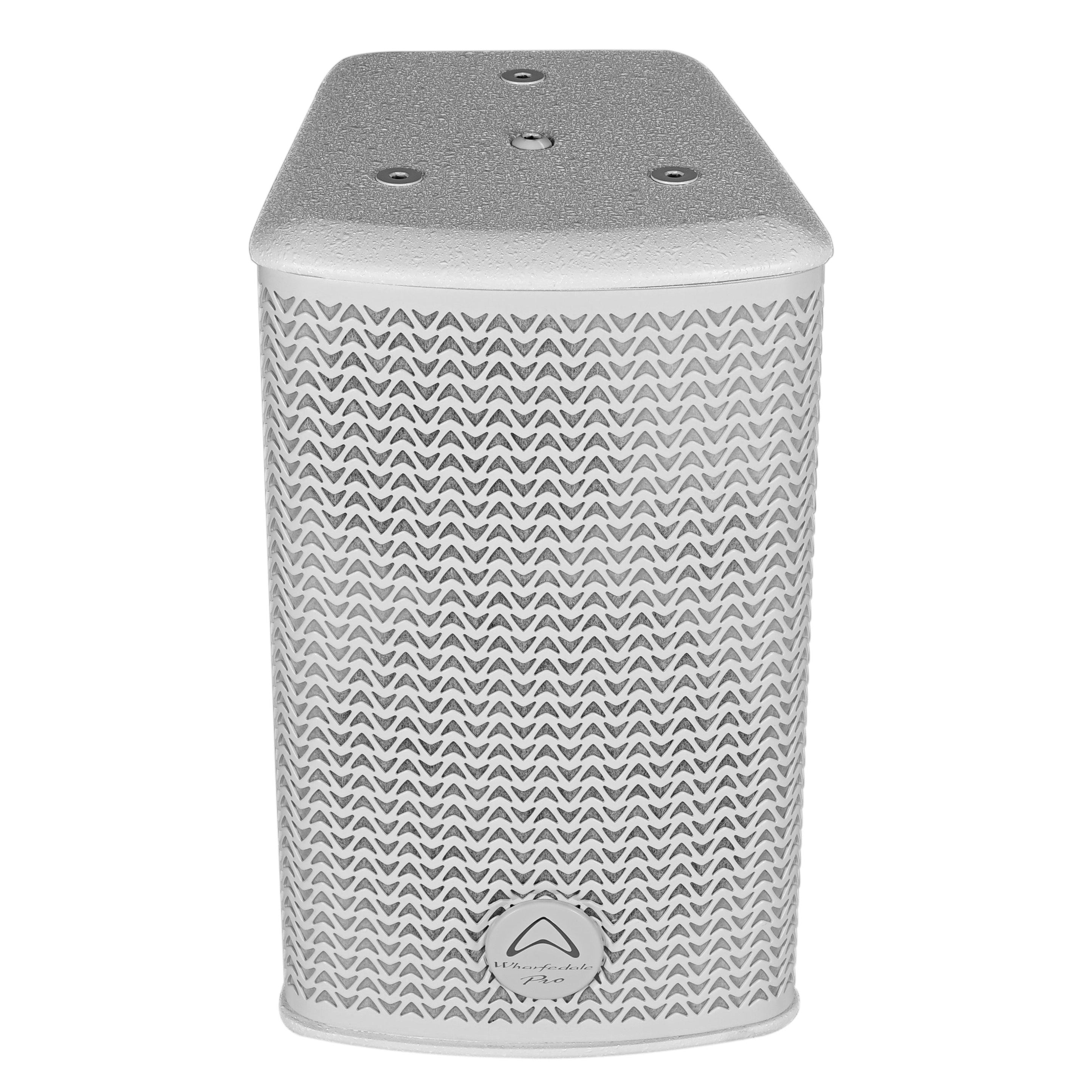 Wharfedale Pro PROGRAMMEX105T White Speaker Passive Wall Mount 1x5" 80W RMS Line/Ohm Wooden Paint Body - MusicMajlis