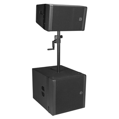 Wharfedale Pro WLA112A Line Array Speaker Active Hybrid Curvature 1x12" 680W Continuous - MusicMajlis