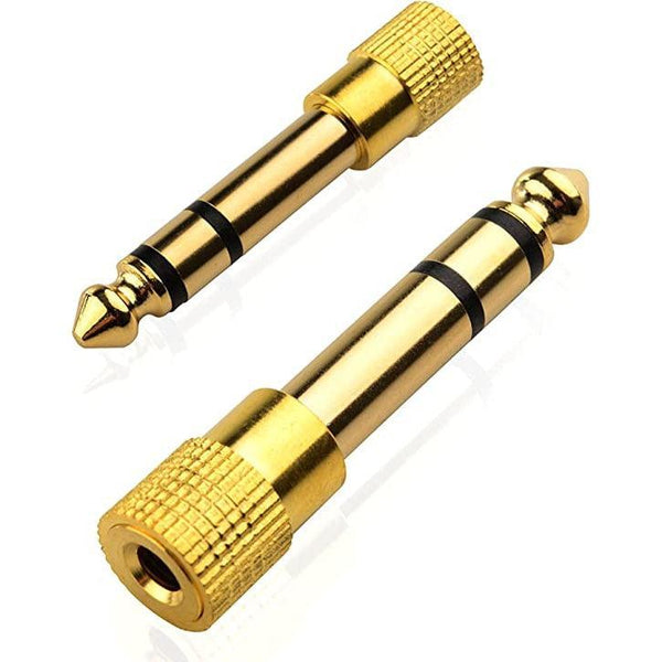 Adapter Stereo Jack (6.35 mm) Plug - Stereo Socket (3.5mm) - MusicMajlis