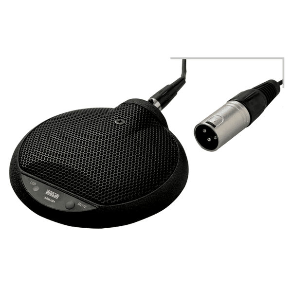 Ahuja ABM301M Omnidirectional Boundary Microphone with 5.8M Cable - MusicMajlis