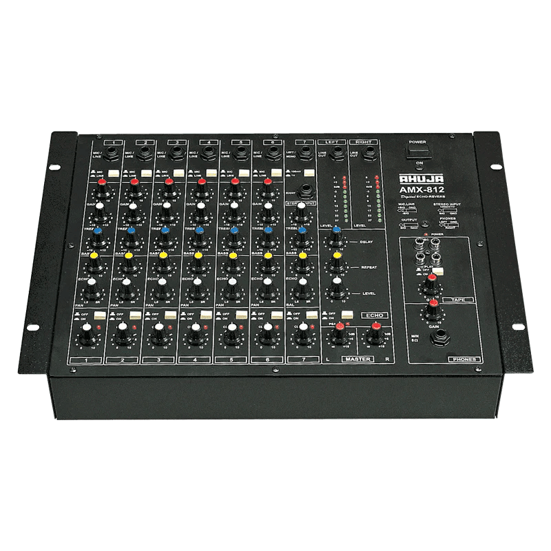 Ahuja Amx-812 PA Audio Mixing Console - MusicMajlis