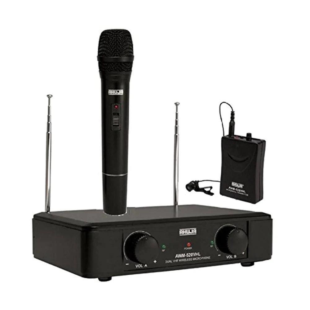 Ahuja AWM520V2 Microphone Wireless Dual Channel UHF - MusicMajlis
