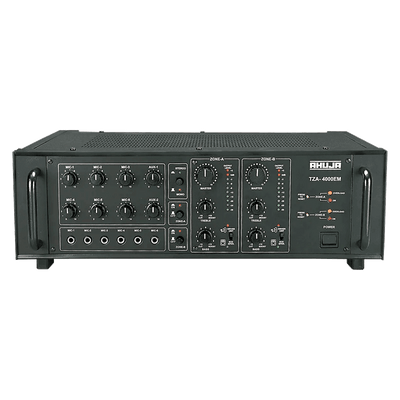 Ahuja TZA-4000EM 400 WATTS 2 ZONE PA MIXER AMPLIFIER - MusicMajlis