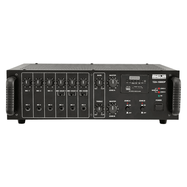 Ahuja TZA1500DP 2-Zone PA Mixer Amplifier - MusicMajlis