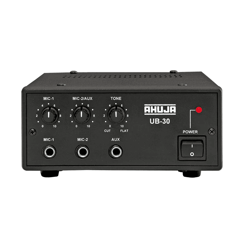 Ahuja UB30 Low Wattage PA Mixer Amplifier - MusicMajlis