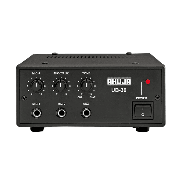 Ahuja UB30 Low Wattage PA Mixer Amplifier - MusicMajlis