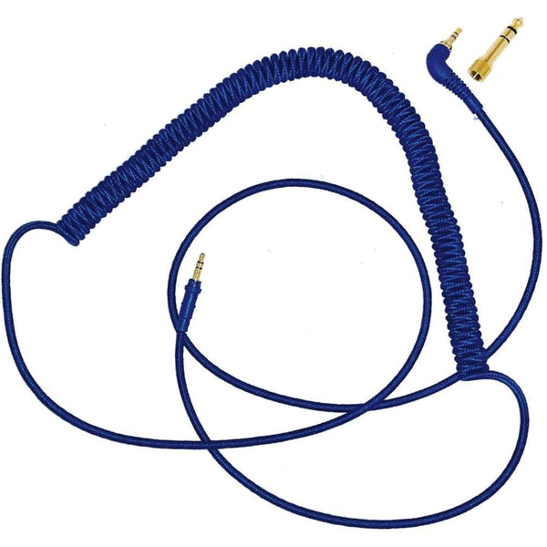 AIAIAI TMA-2 C74 Blue Coiled Cable, 1.5 Metre - MusicMajlis