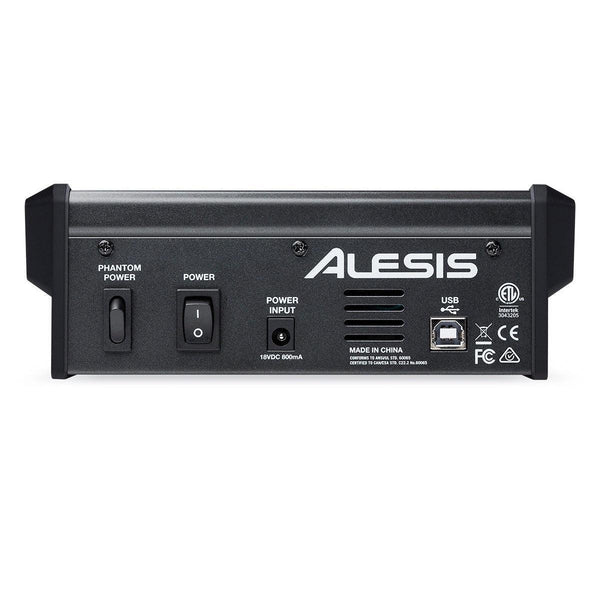 Alesis 4 Channel Analog Mixer and Recording Interface - MusicMajlis