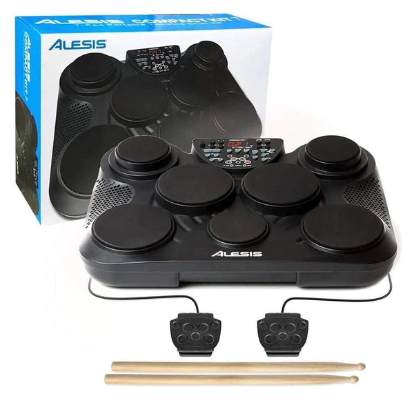 Alesis CompactKit 7 7-Pad Portable Tabletop Drum Kit - MusicMajlis