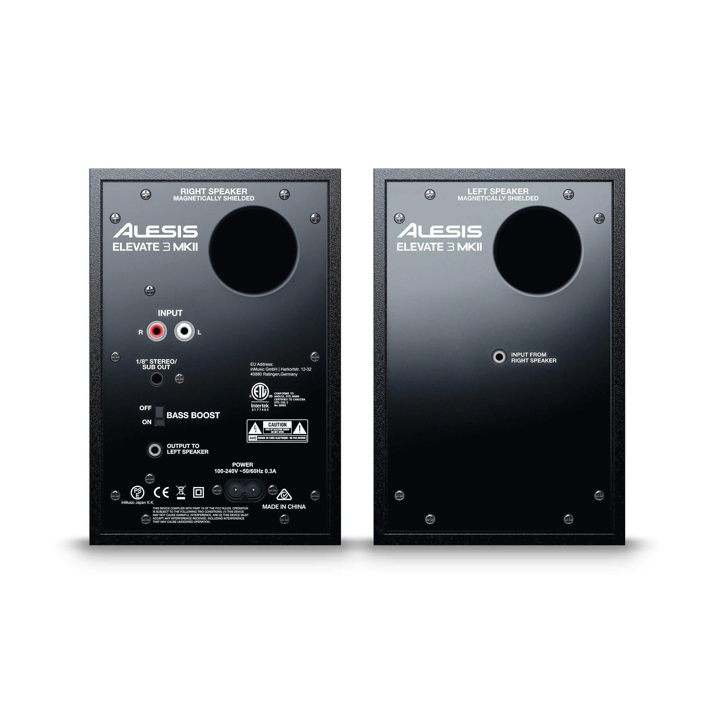 Alesis ELEVATE 3 MKII PAIR Studio Monitor - MusicMajlis