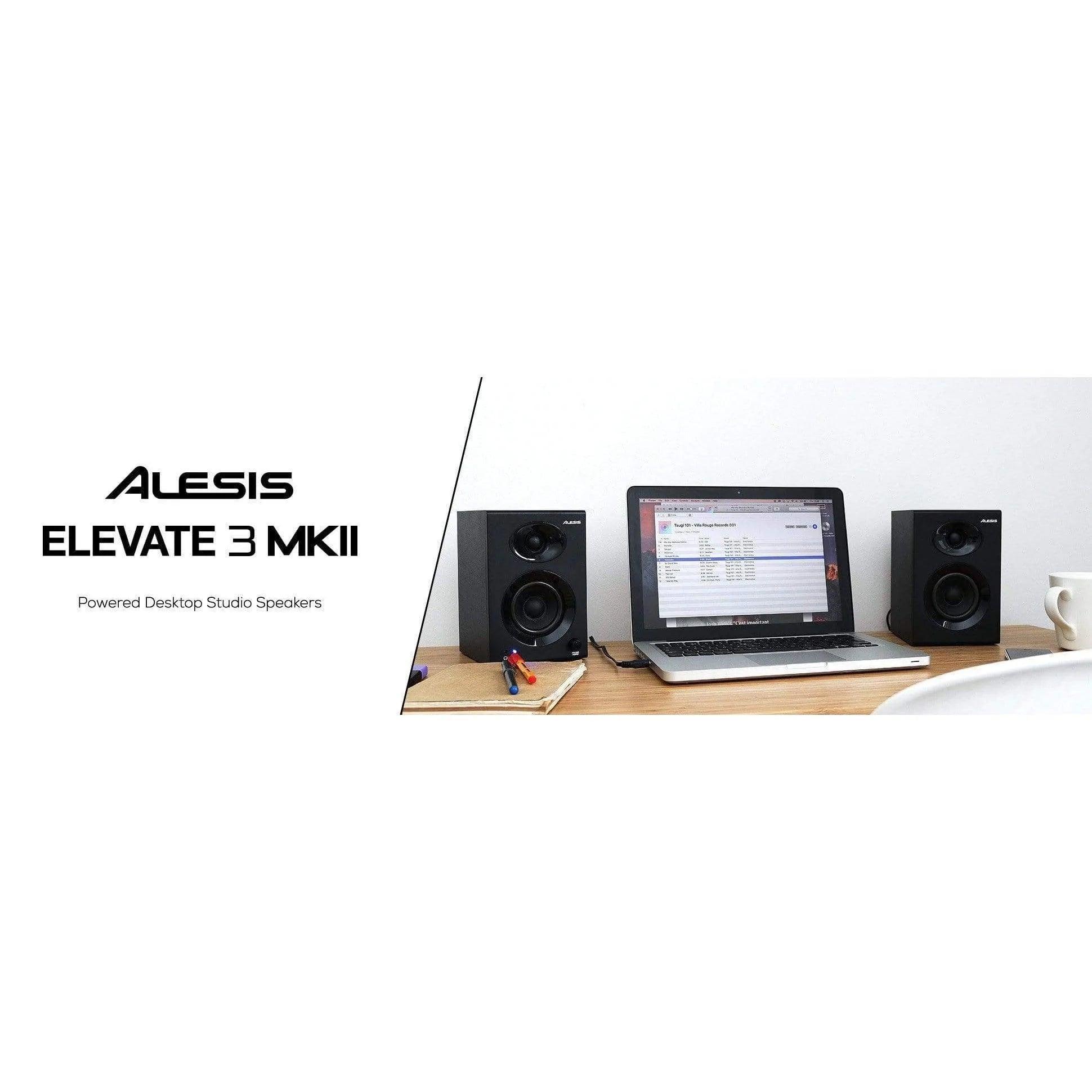 Alesis ELEVATE 3 MKII PAIR Studio Monitor - MusicMajlis