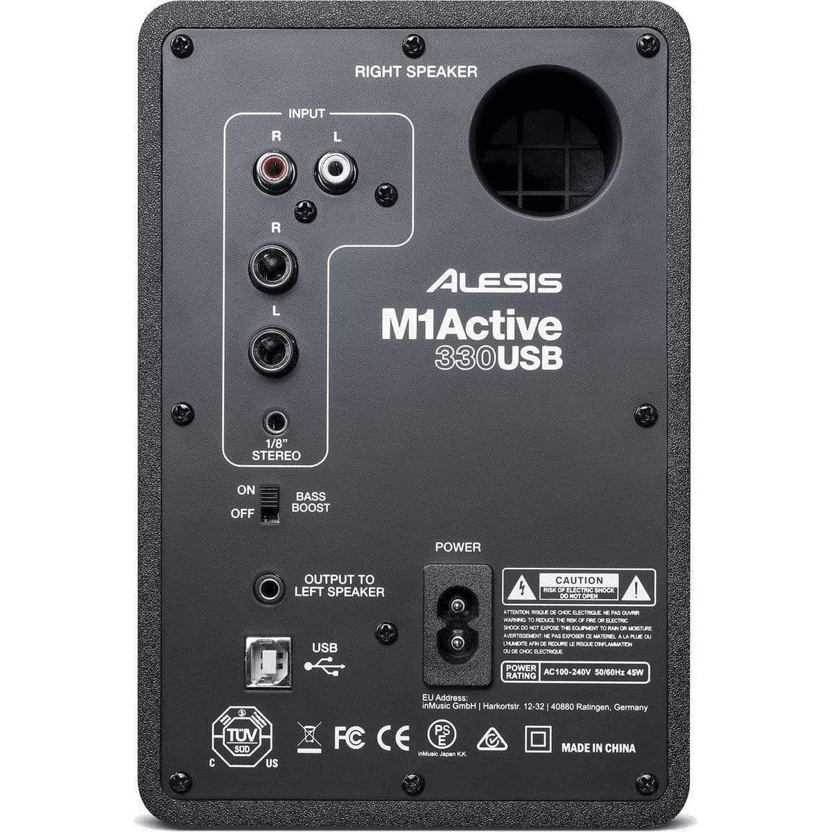 Alesis M1 Active 330 USB Studio Monitor - MusicMajlis