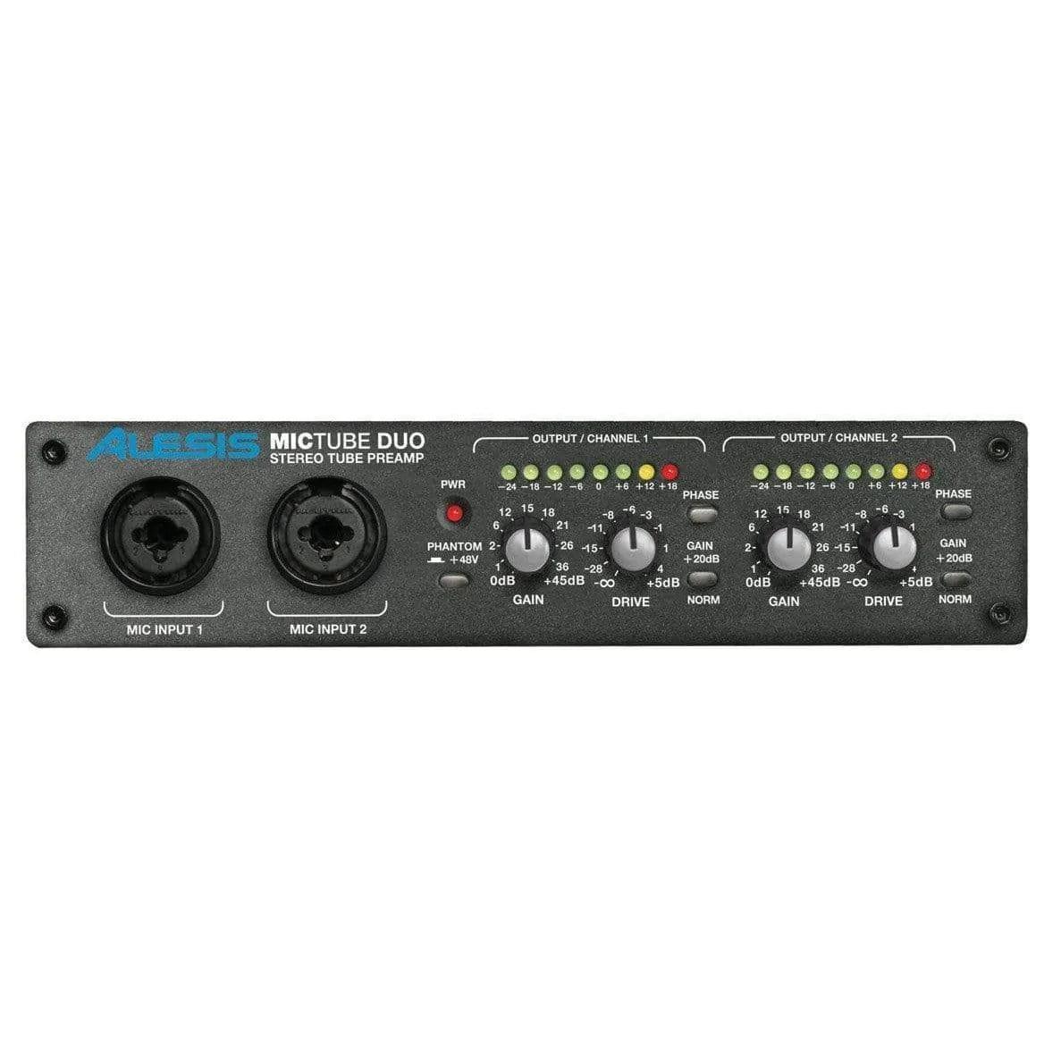 Alesis MicTube Duo Stereo Tube Microphone Preamp - MusicMajlis