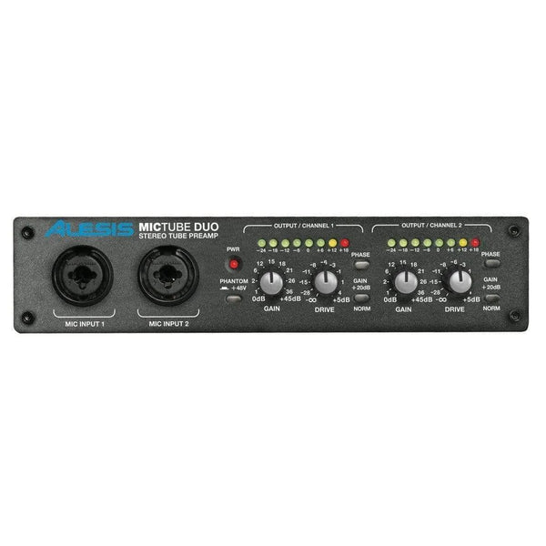 Alesis MicTube Duo Stereo Tube Microphone Preamp - MusicMajlis