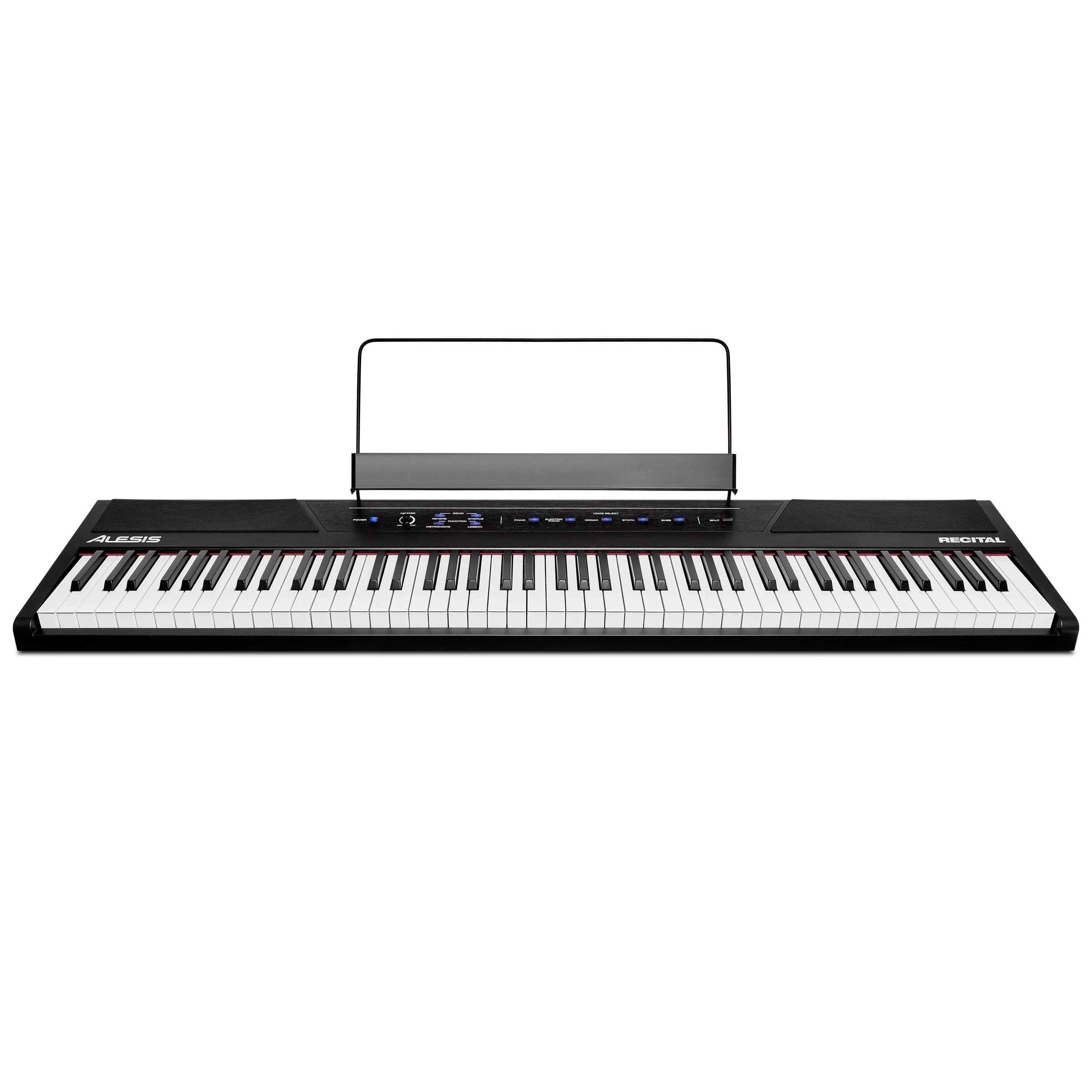 Alesis Recital Piano 88-Key Digital Piano with Semi-Weighted Keys - MusicMajlis