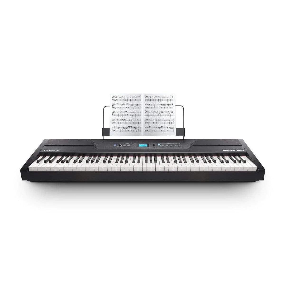 Alesis Recital Pro 88-Key Digital Piano with Hammer-Action Keys - MusicMajlis