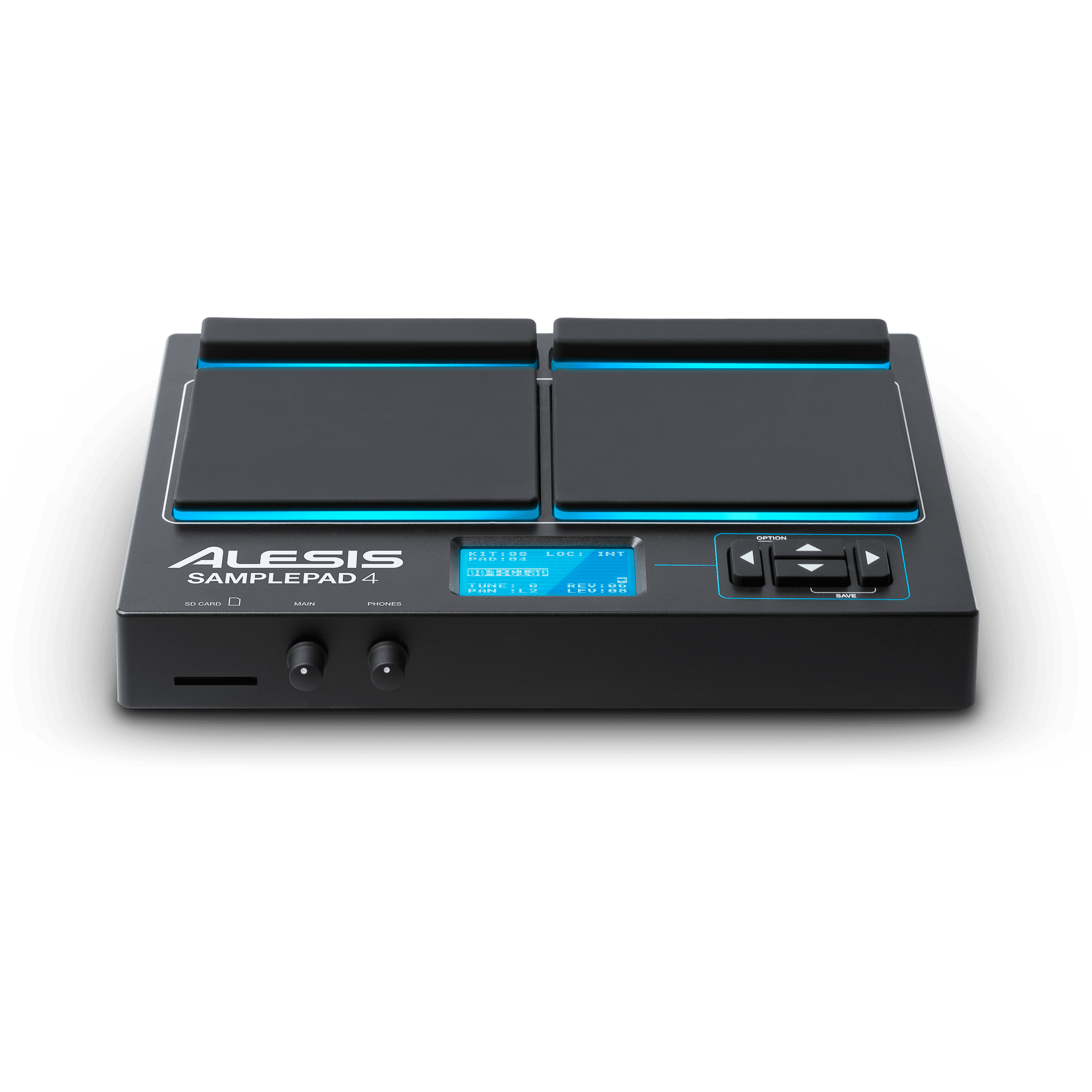 Alesis SAMPLEPAD4 Percussion & Sample-Triggering Instrument - MusicMajlis