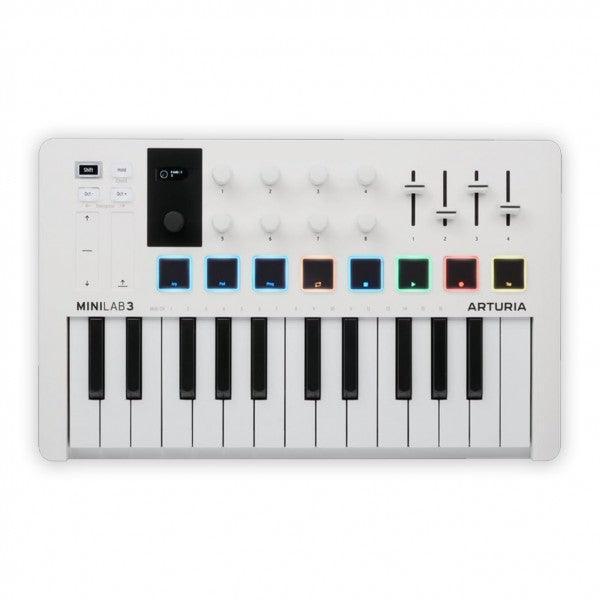 Arturia MiniLab 3 - Universal music-making controller - MusicMajlis
