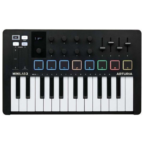 Arturia MiniLab 3 - Universal music-making controller - MusicMajlis