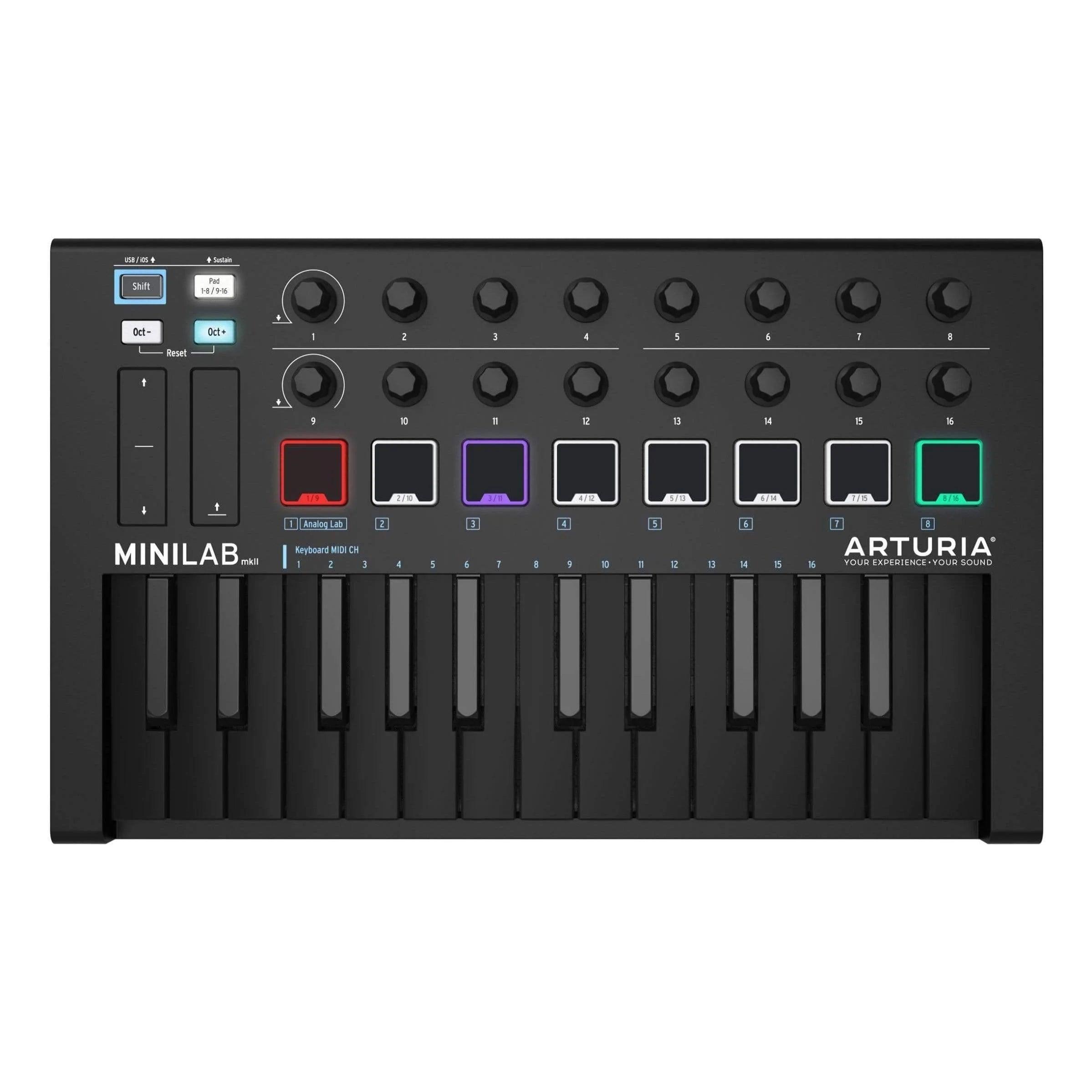 Arturia MiniLab MkII 25 Slim-key Controller - MusicMajlis