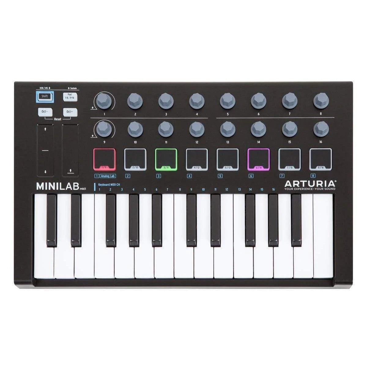 Arturia MiniLab MkII 25 Slim-key Controller - MusicMajlis