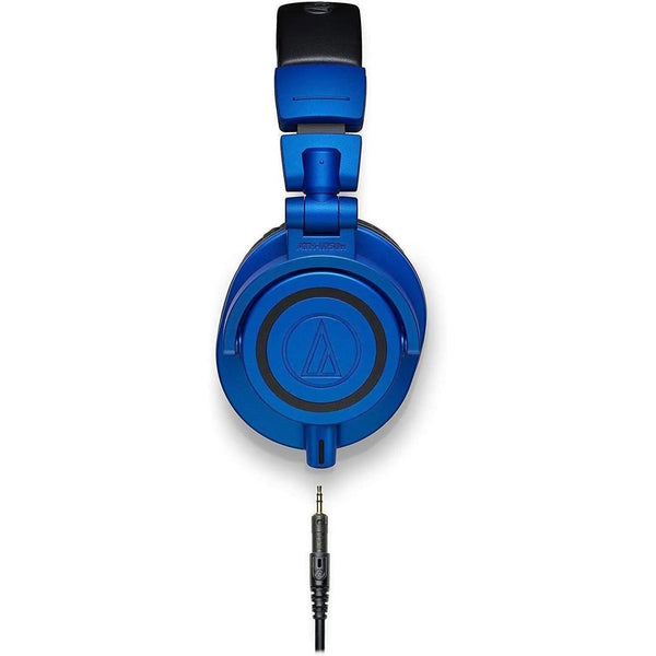 Audio-Technica ATH-M50X Professional Monitor Headphones - Blue & Black - MusicMajlis