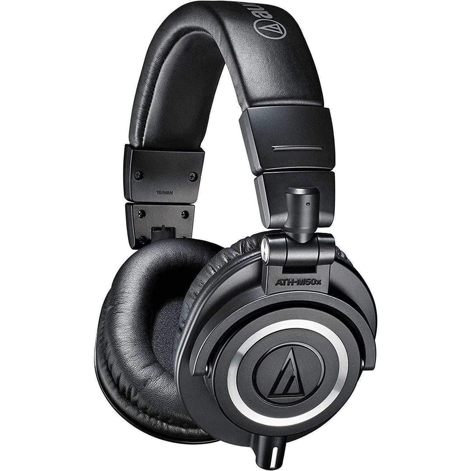 Audio-Technica ATH-M50X Professional Monitor Headphones - MusicMajlis