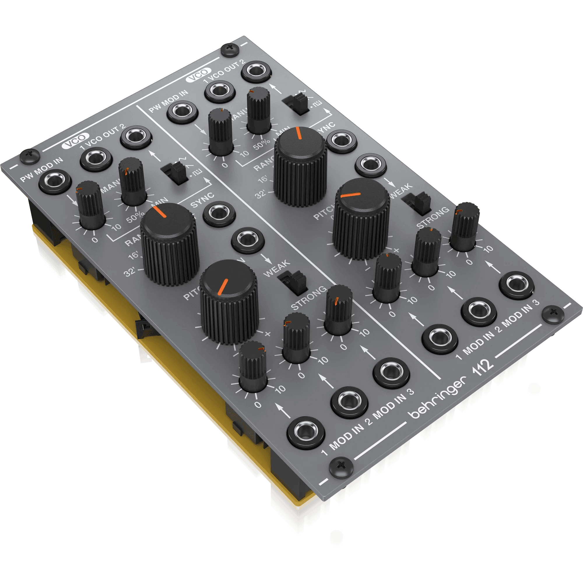 Behringer 112DUALVCO Analog Dual VCO Module w/ Controls & Switches - MusicMajlis