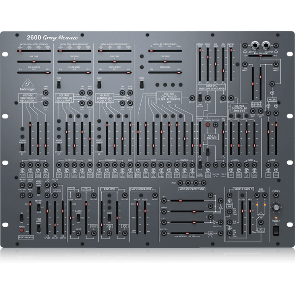 Behringer 2600GRAYMEANIE Limited-Edition Analog Semi-modular Synthesizer - MusicMajlis