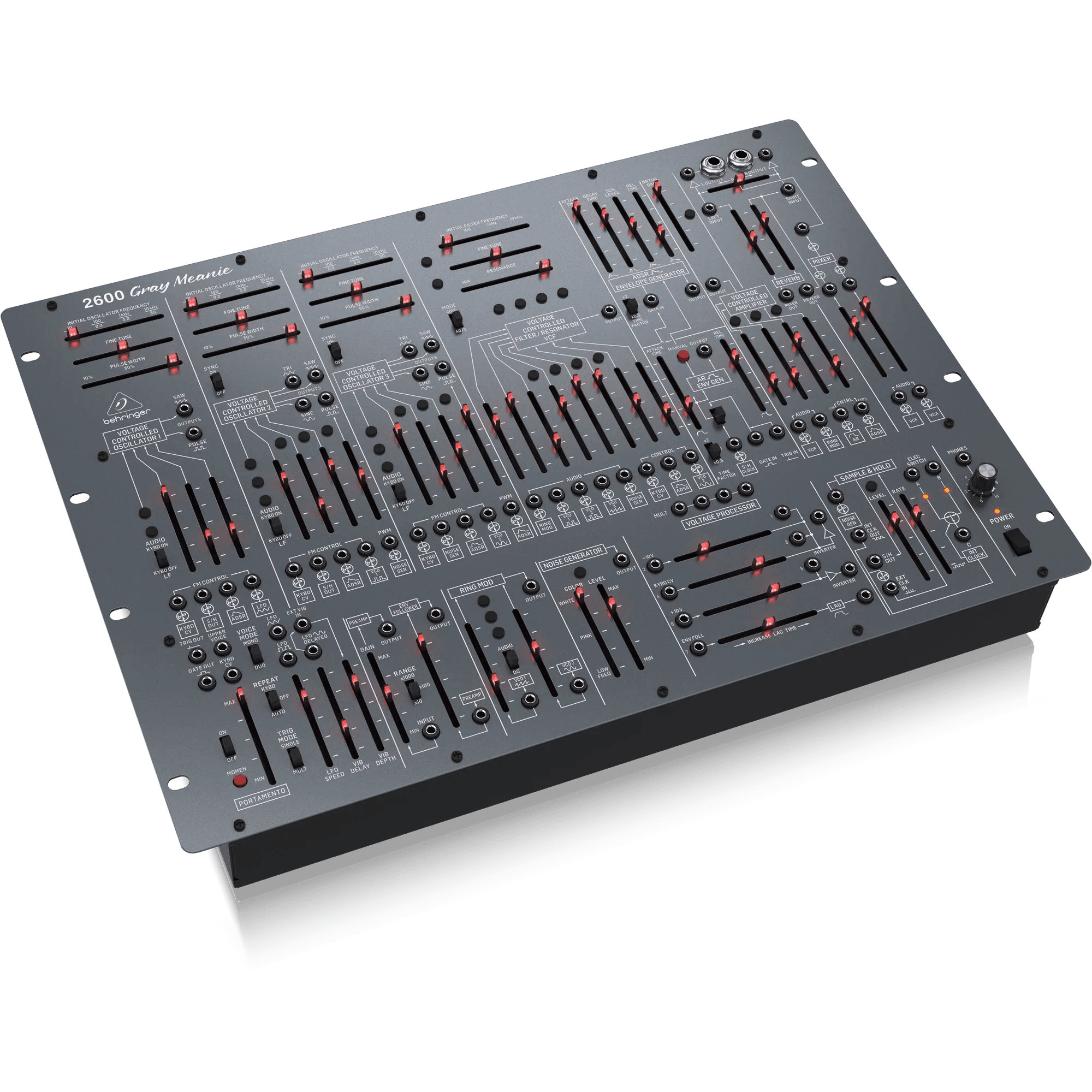 Behringer 2600GRAYMEANIE Limited-Edition Analog Semi-modular Synthesizer - MusicMajlis
