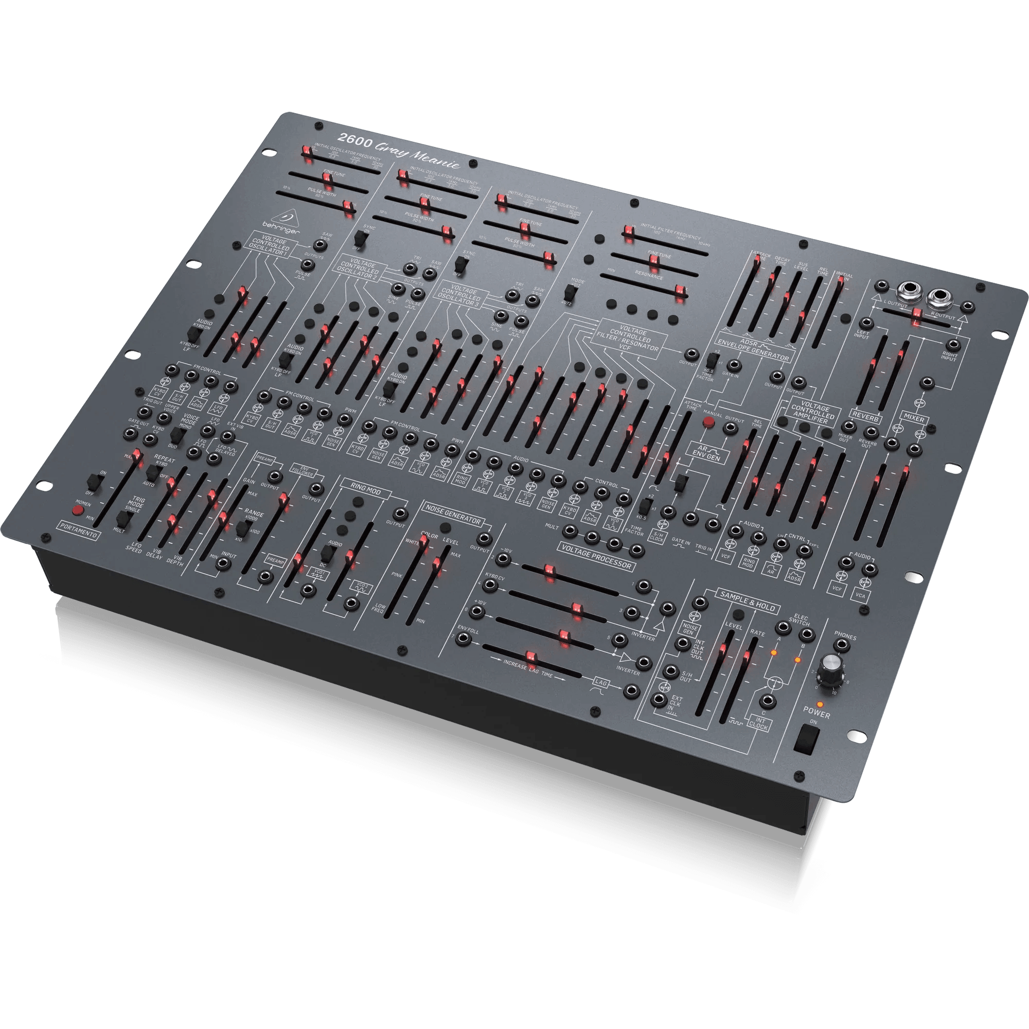 Behringer 2600GRAYMEANIE Limited-Edition Analog Semi-modular Synthesizer - MusicMajlis