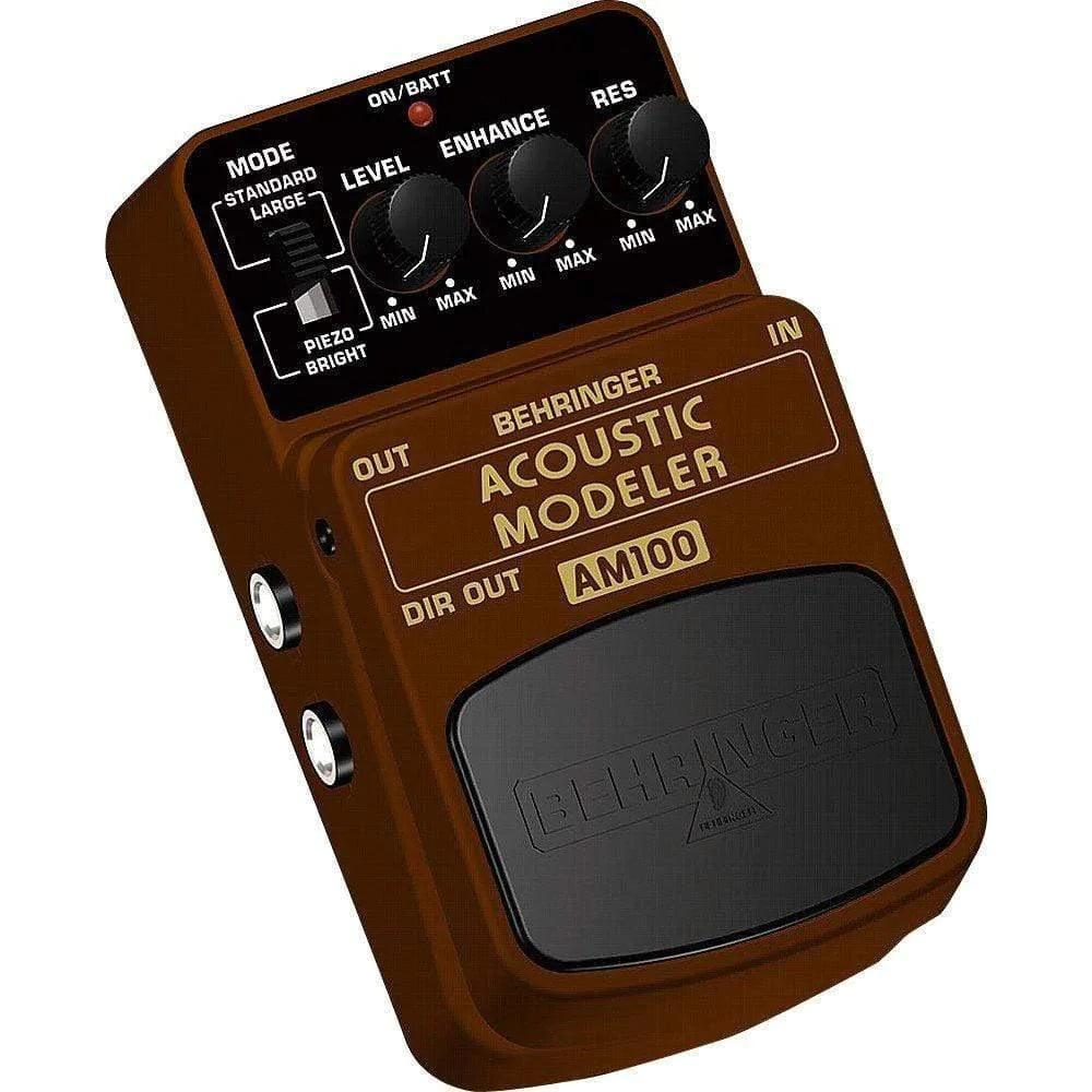 Behringer AM100 Guitar Effects Pedal Acoustic Modeler - MusicMajlis