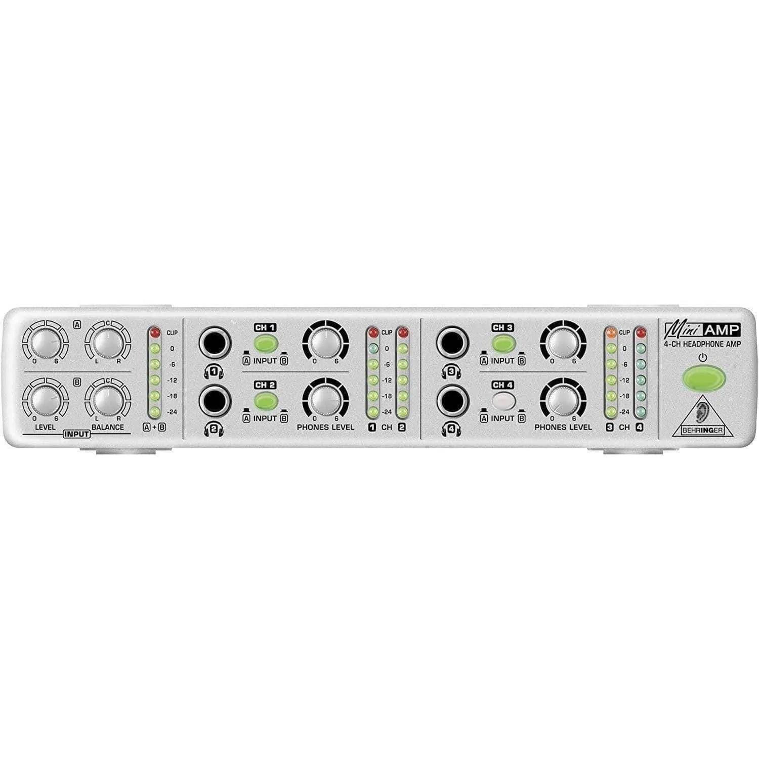 Behringer AMP800 4 Channel Headphone Amplifier - MusicMajlis