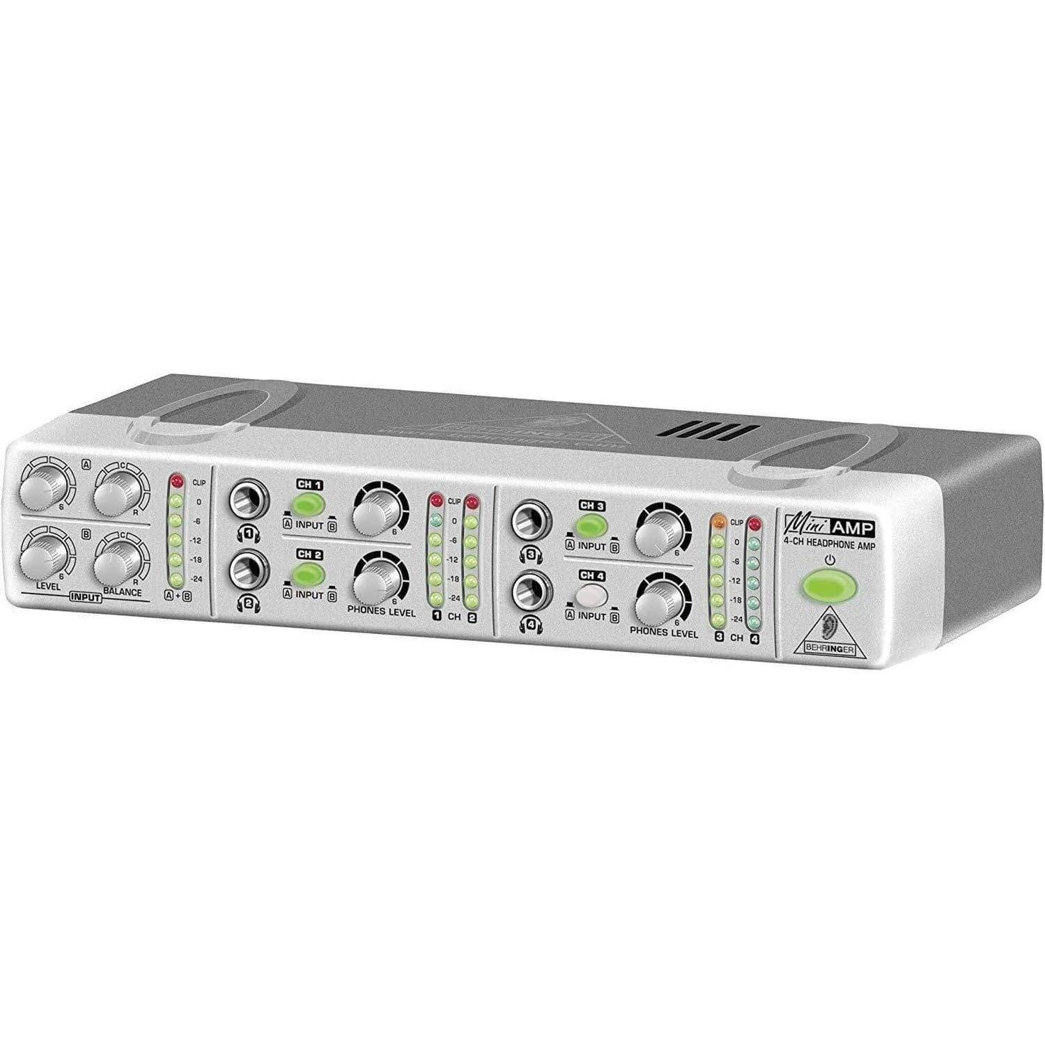 Behringer AMP800 4 Channel Headphone Amplifier - MusicMajlis