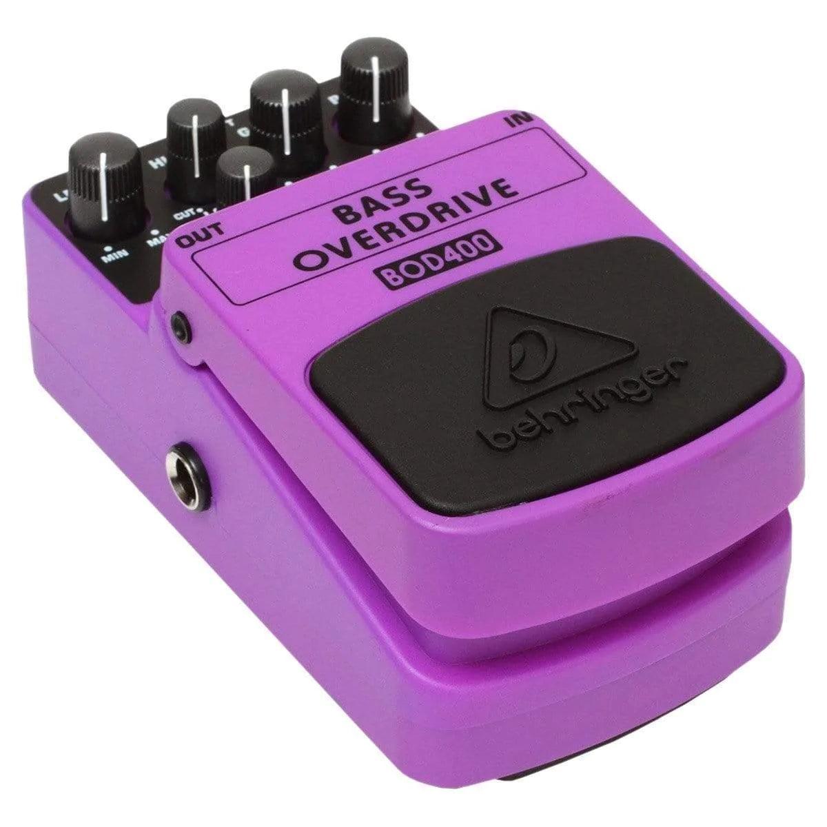 Behringer Bass Overdrive BOD400 Bass Effects Pedal - MusicMajlis