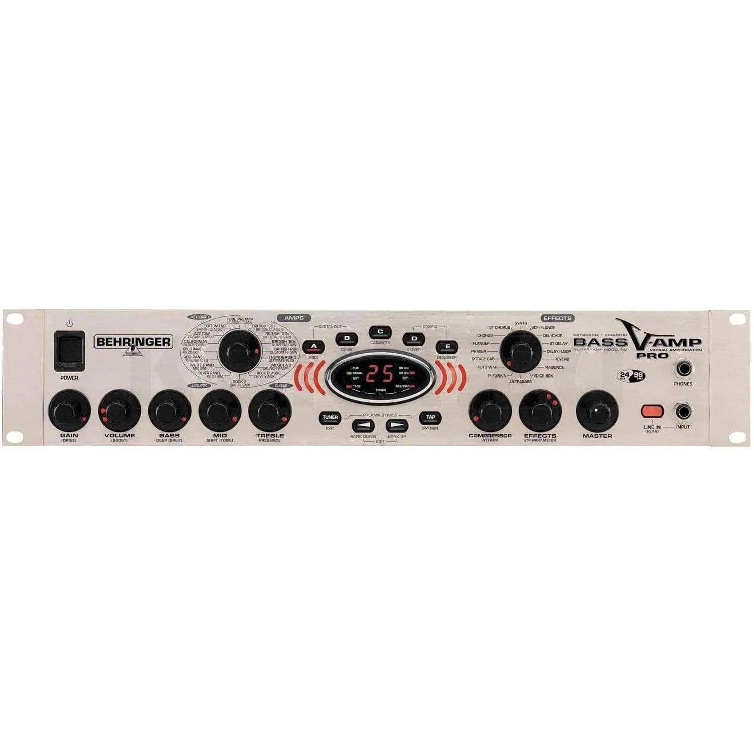 Behringer Bass V-amp Pro LX1B Effect Processor - MusicMajlis