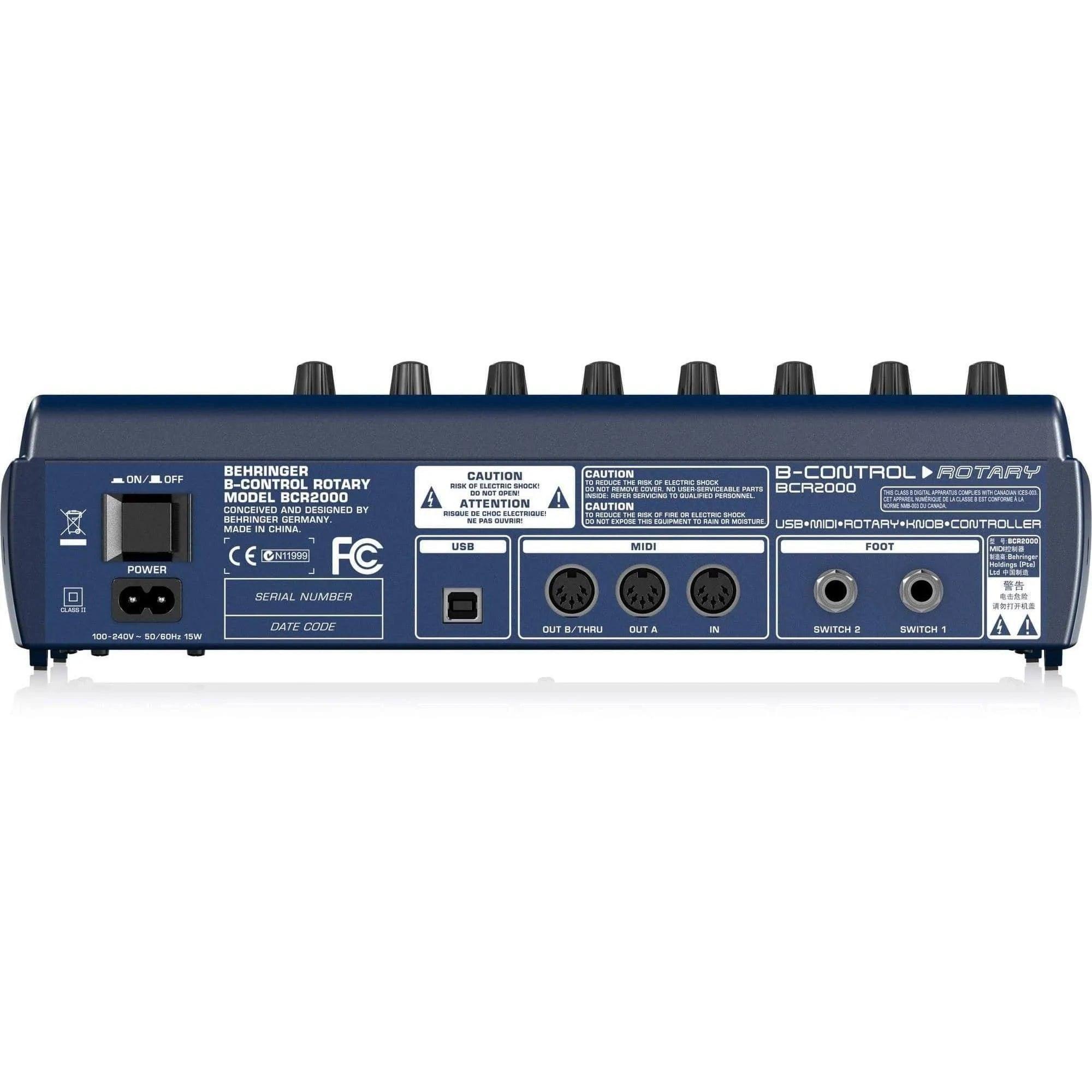 Behringer BCR2000 Desktop Controller - MusicMajlis