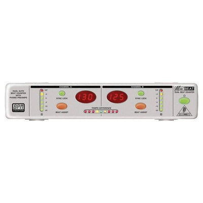 Behringer BEAT800 MiniBEAT Dual Beat Counter with Phono Preamps - MusicMajlis