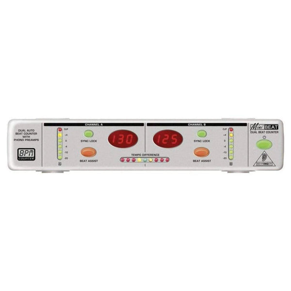 Behringer BEAT800 MiniBEAT Dual Beat Counter with Phono Preamps - MusicMajlis