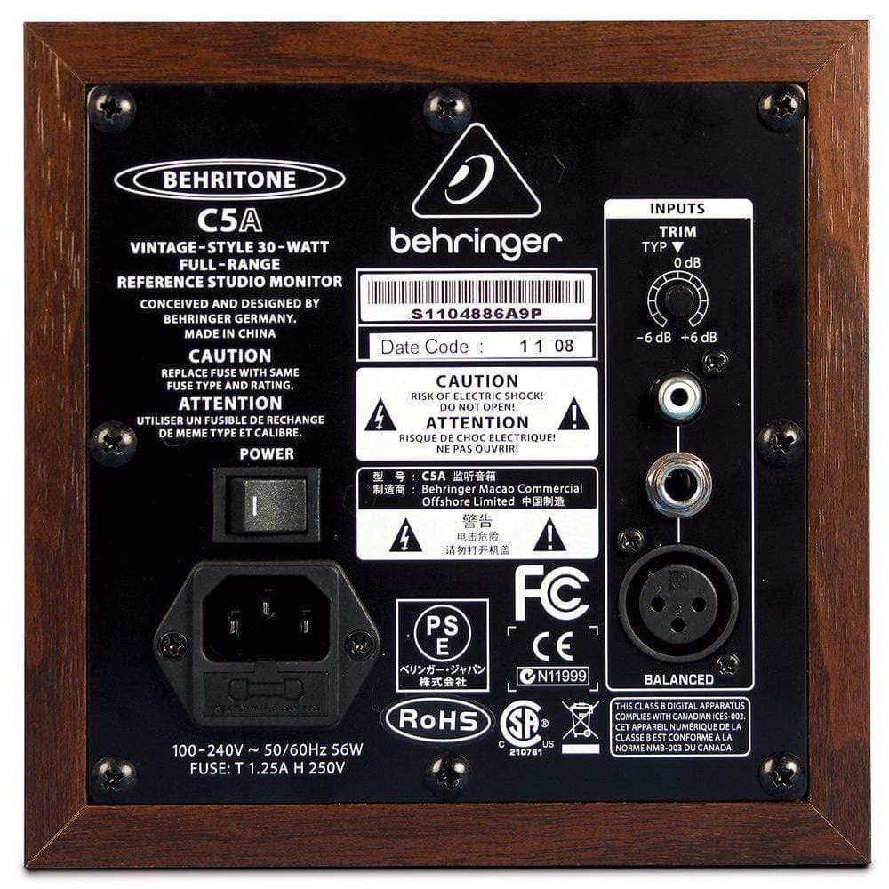 Behringer BEHRITONE C5A Studio Monitor (1Pc) - MusicMajlis