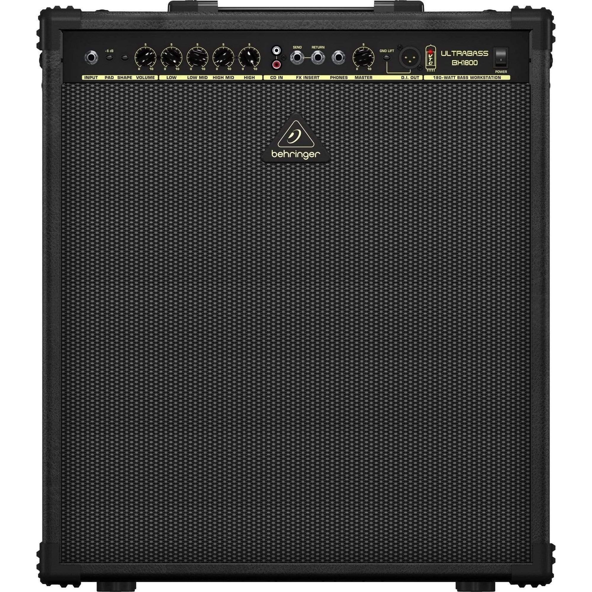 Behringer BX1800 Ultrabass Combo Bass Amplifier - MusicMajlis