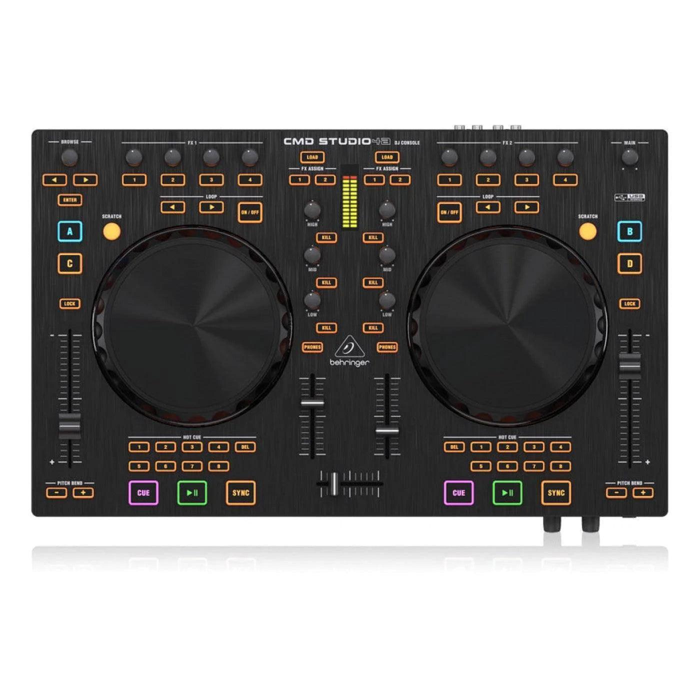Behringer CMD STUDIO 4A DJ Controller and Audio Interface - MusicMajlis