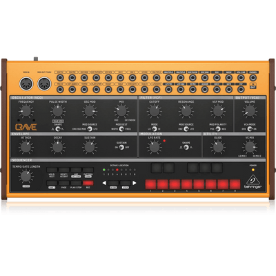 Behringer Crave Analog Synthesizer with Sequencer - MusicMajlis