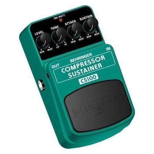 Behringer CS100 Guitar Effects Pedal Compresor/Sustaner - MusicMajlis