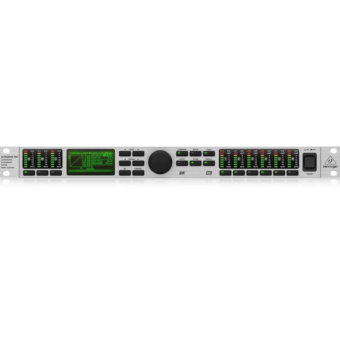 Behringer DCX2496 Ultradrive Pro Loudspeaker Management System - MusicMajlis