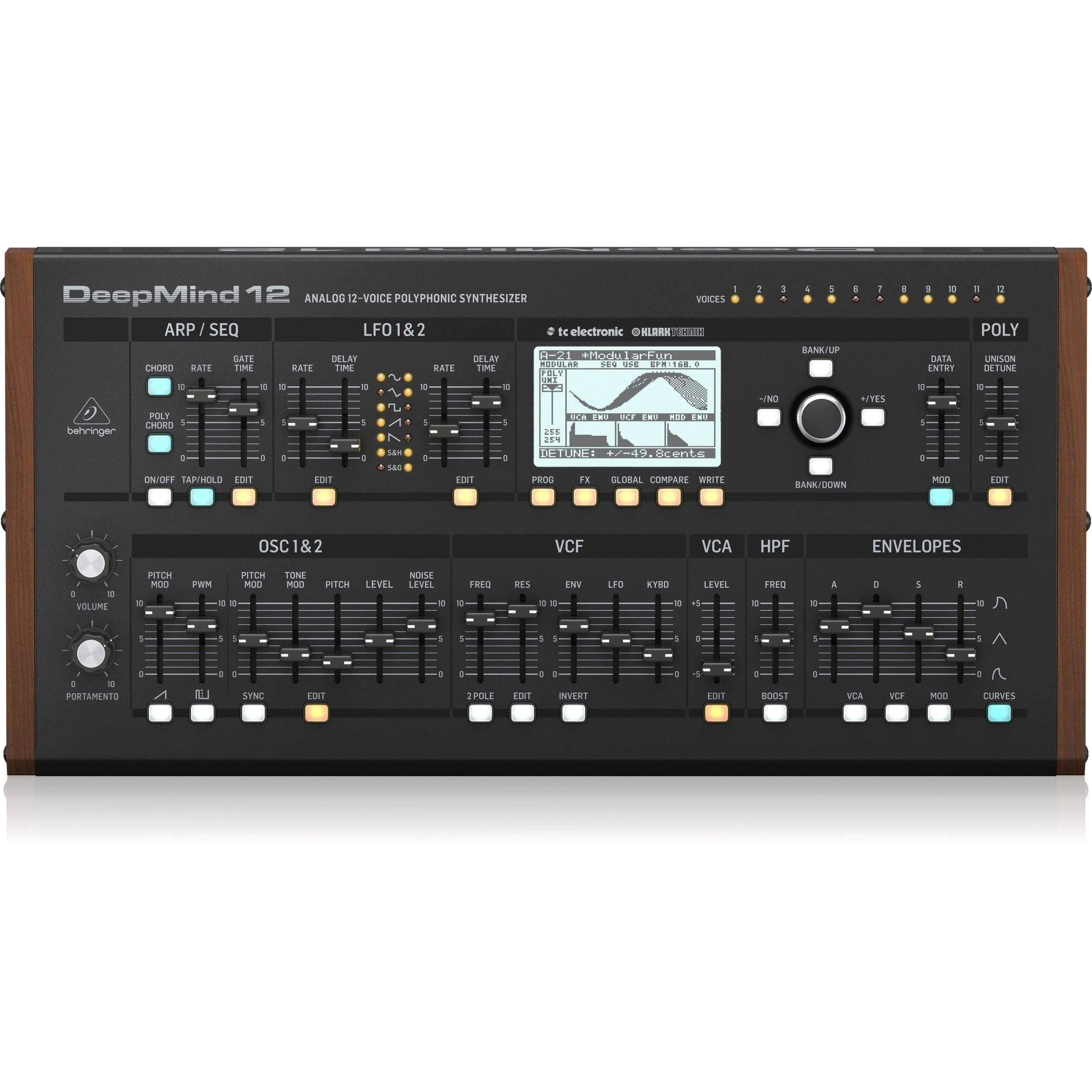Behringer DeepMind 12D 12-voice Analog Synthesizer - MusicMajlis