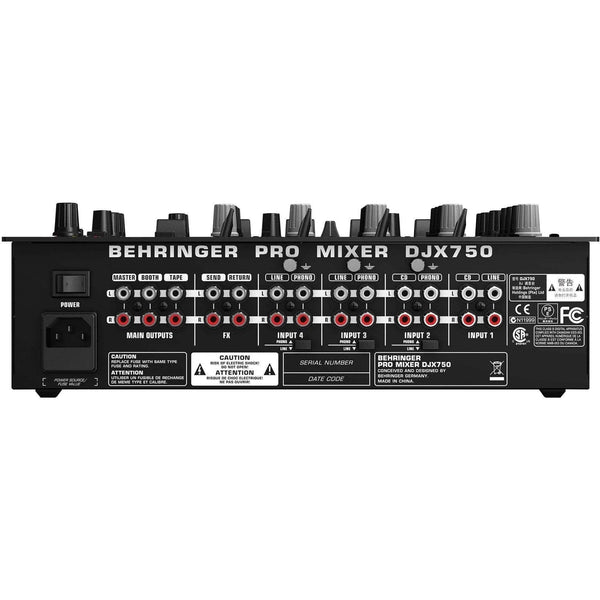 Behringer DJX750 Pro DJ Mixer - MusicMajlis