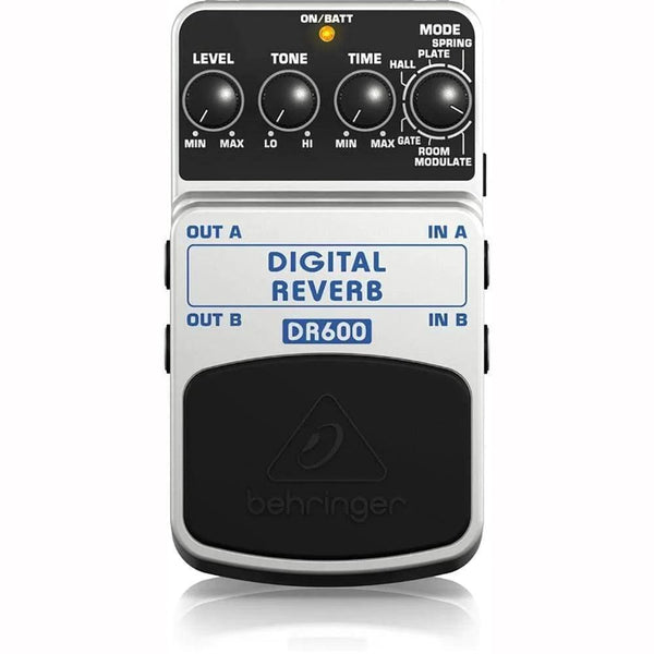 Behringer DR600 Digital Reverb Effects Pedal - MusicMajlis
